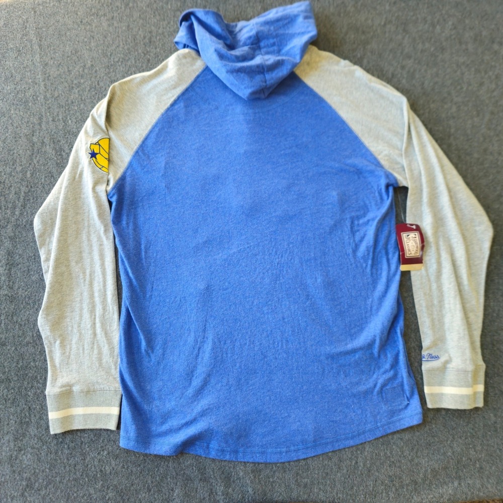 New! Mitchell & Ness Golden State Warriors Hoodie Shirt Size XL NBA HWC Active - Picture 3 of 15